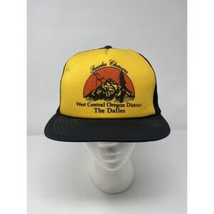 Vintage 1980's Smoke Chasers‎ Snapback Cap Hat Winner Renaissance Int'l